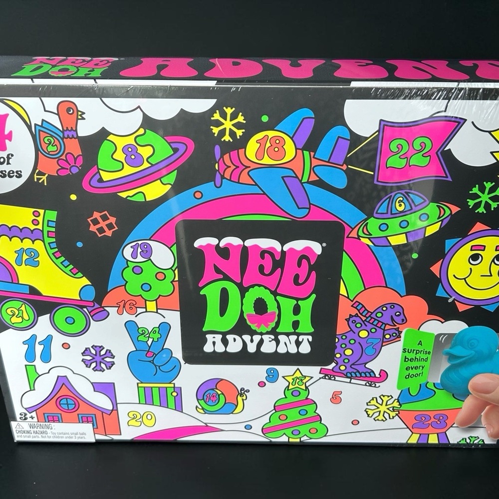 Nee Doh Countdown to Squishmas Advent Calendar 2026 -  Brand New In Shrink Wrap